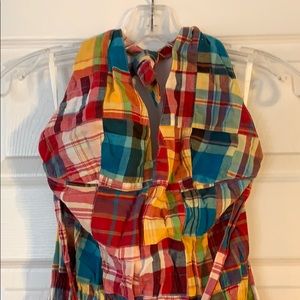 RL Rugby Madras Dress - Size 6